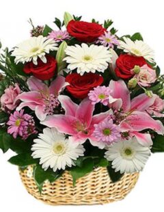 Flower Bouquet- Basket Bouquets