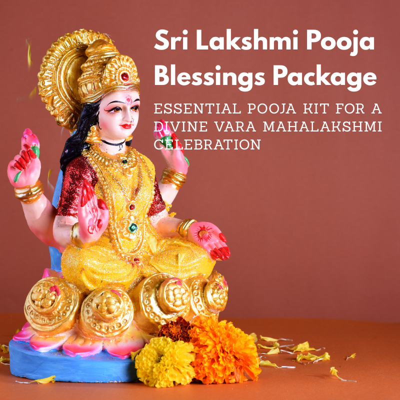Sri Lakshmi Pooja Blessings Pack - GetFlowersDaily