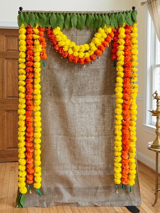 Fresh Marigold Door 3-Layer Design