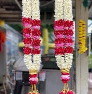 Wedding Garlands - Nandhavanam and Lotus garland