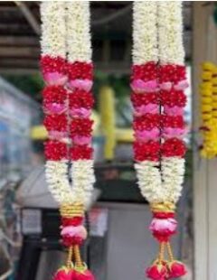 Wedding Garlands - Nandhavanam and Lotus garland