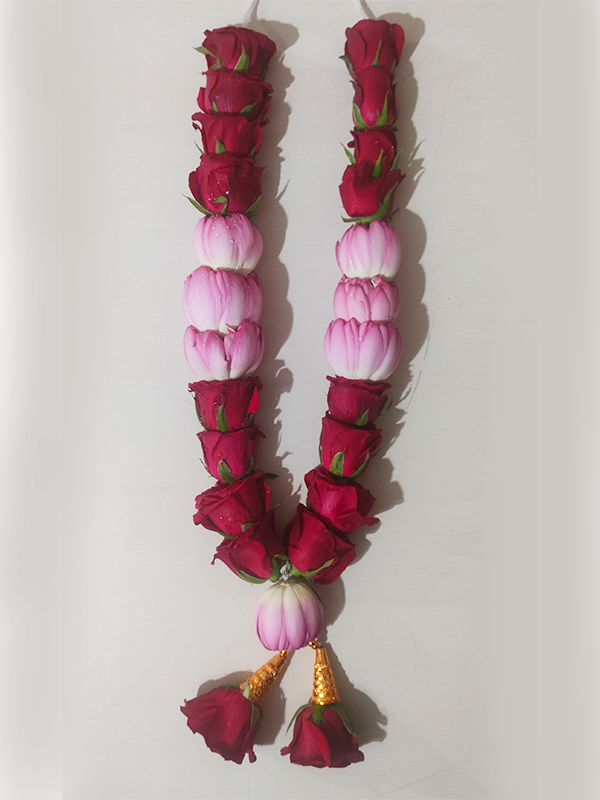 Pink Lotus & Red Rose - 1.5ft