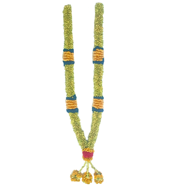 Elaichi Garland with Gold Border - 2.5ft