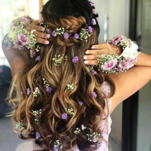 Simple Bridal Hair Set - GetFlowersDaily