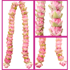 Folded Lotus Open Type Garland - 2ft