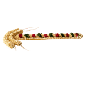 Bridal Set - Jasmine with Red Rose Petals & Paneer leaves Moggu Jadai Set - 75cm