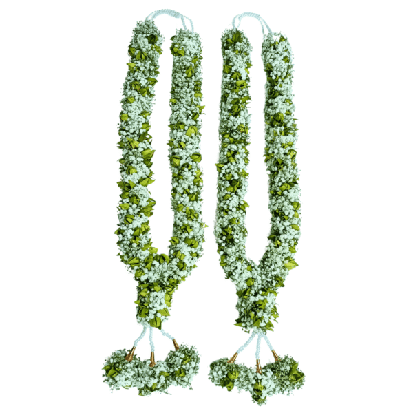 Wedding Garland - Manoranjitham with Gypsy Garland - 2.5ft (Pair)