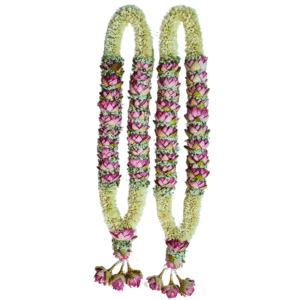 Tuberose with Gypsy & Lotus (2.5ft) - 1 Pair - GetFlowersDaily