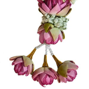 Tuberose with Gypsy & Lotus (2.5ft) - 1 Pair - GetFlowersDaily