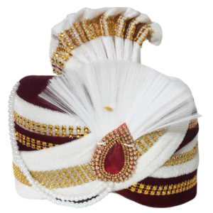 Golden Aura Turban - 1 Piece - GetFlowerDaily