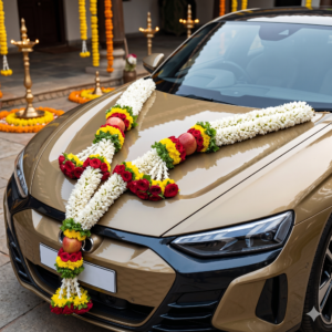 Car Garland : Divine Tuberose Apple Garland – 6 ft