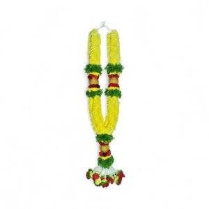 Yellow Chrysanthemum Needle Grand Garland - 5ft
