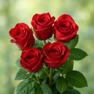 Red Rose - 5 Stems