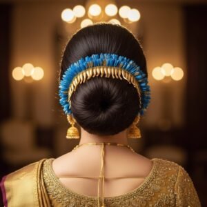 Blue and Gold Tuberose Veni - 25cm