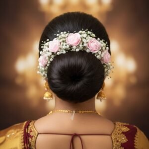 Gypsy Pink Roses Veni - 25cm Length