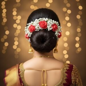 Gypsy Red Roses Veni - 25cm Length