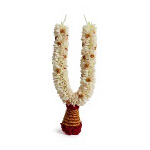 Tuberose with Gold Dot Garland - 1.5ft